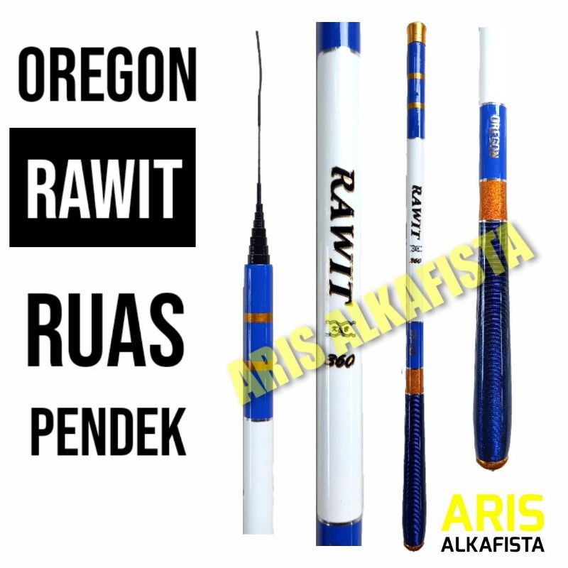 Joran Tegek Oregon Rawit Ruas Pendek 3.6m 11 Ruas