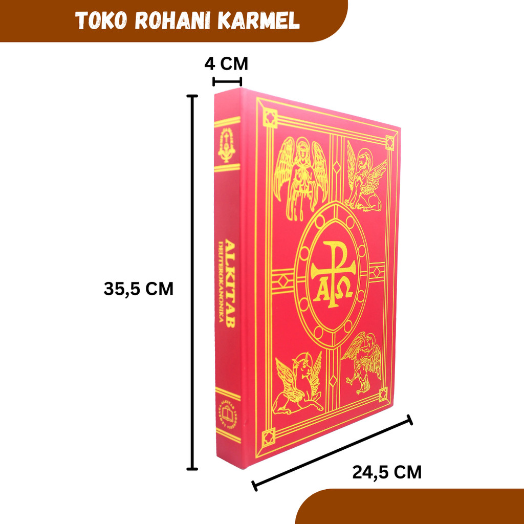 Murah ALKITAB MIMBAR KATOLIK / ALKITAB DEUTEROKANONIKA / ALKITAB PERJANJIAN LAMA DAN BARU Diskon