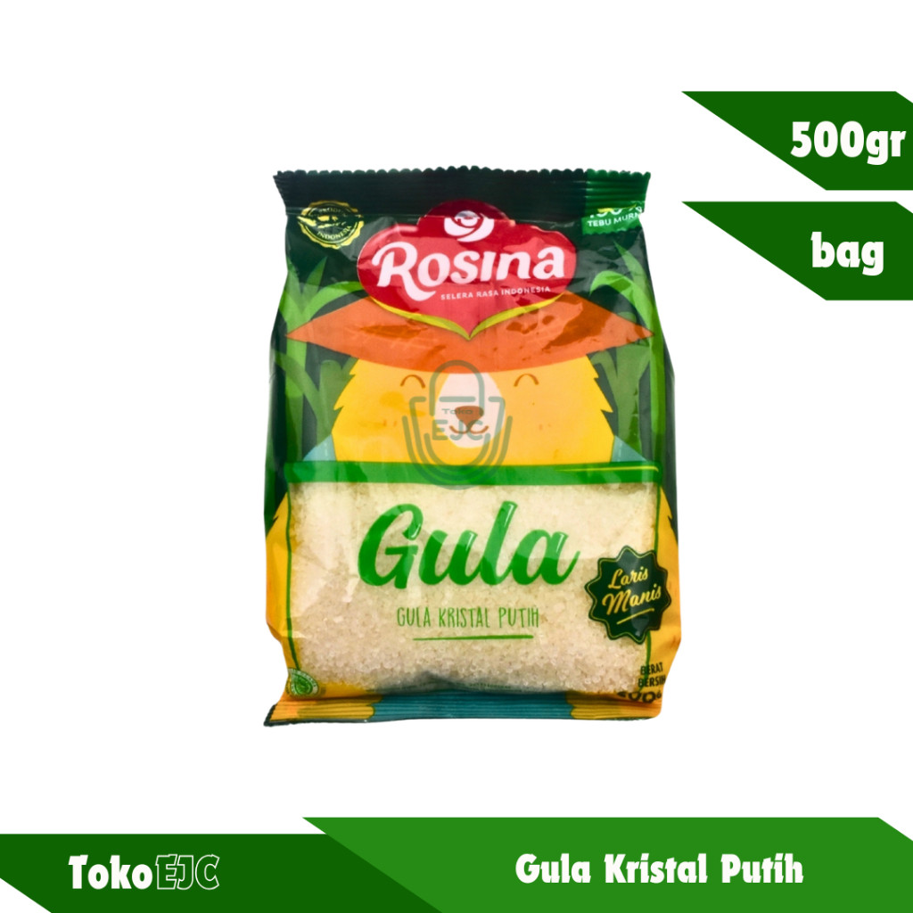 

[EJC] Rosina Gula Kristal Putih 500gr Gula Pasir Putih