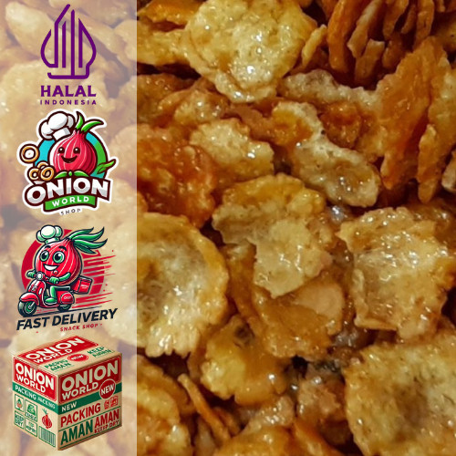 

UWD EMPING MANIS 1kg Keripik Emping Melinjo Manis Blinjo Cemilan Manis Makanan Cemilan Viral
