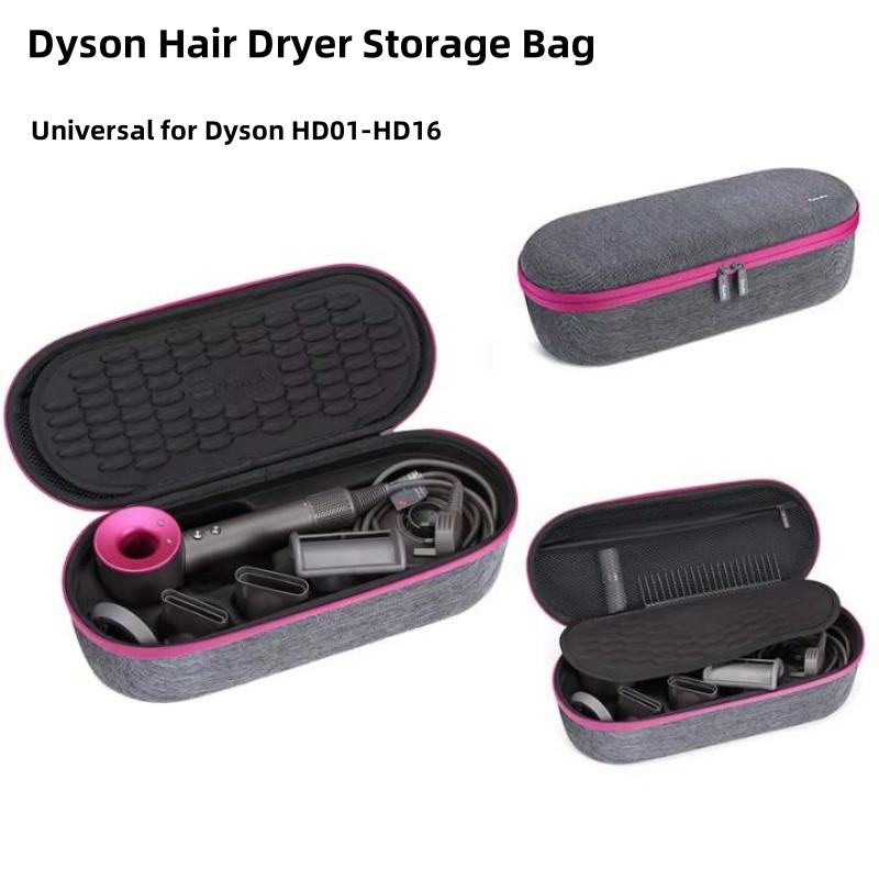 New Dyson Hair Dryer Storage Bag,For Dyson HD01-HD16 Dyson Portable Case Blow Dryer Organizer Carryi