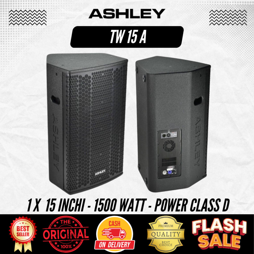 Speaker Aktif 15 Inchi Ashley TW 15A Original
