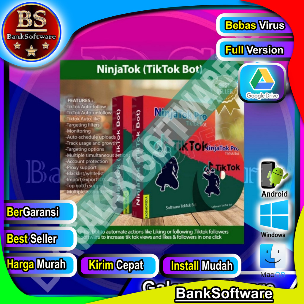 NinjaTok (TikTok bot) v1.9.8 2025 Windows Full Version - AmazingSoftware