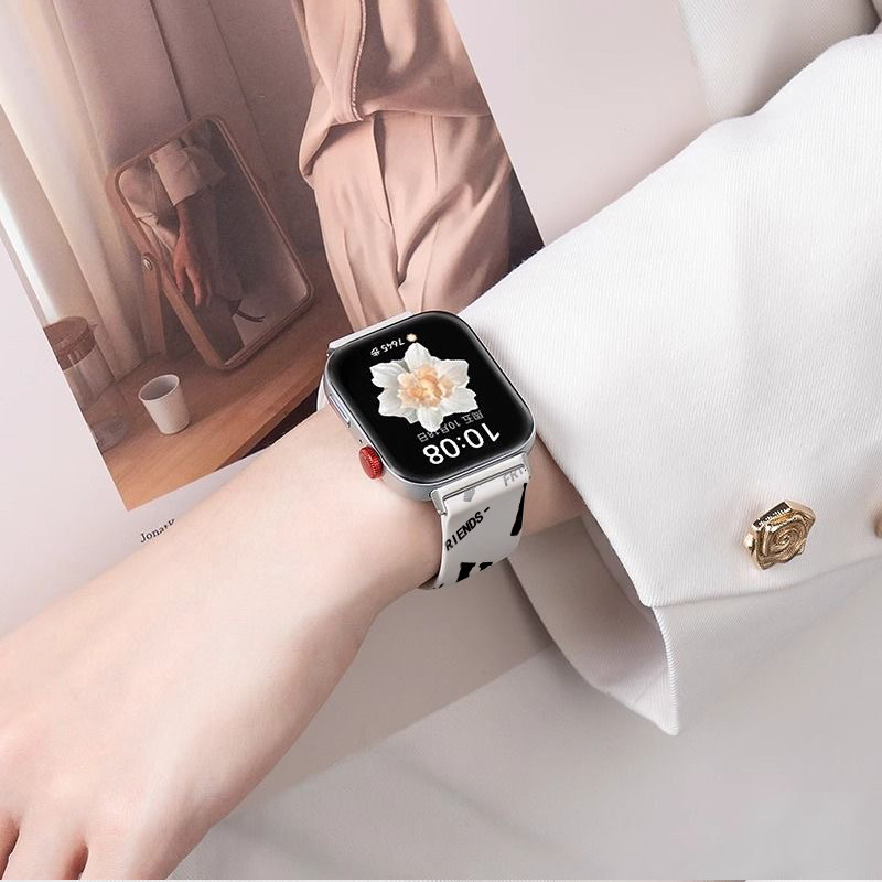 Tali jam tangan huruf v sederhana cocok untuk Apple Watch 1 Series 2 Apple Watch Series 3 Apple Watc