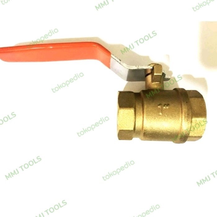 Ball valve Kuningan CAMEL/NIKKEN 1" Stop kran Kuningan CAMEL/NIKKEN 1"