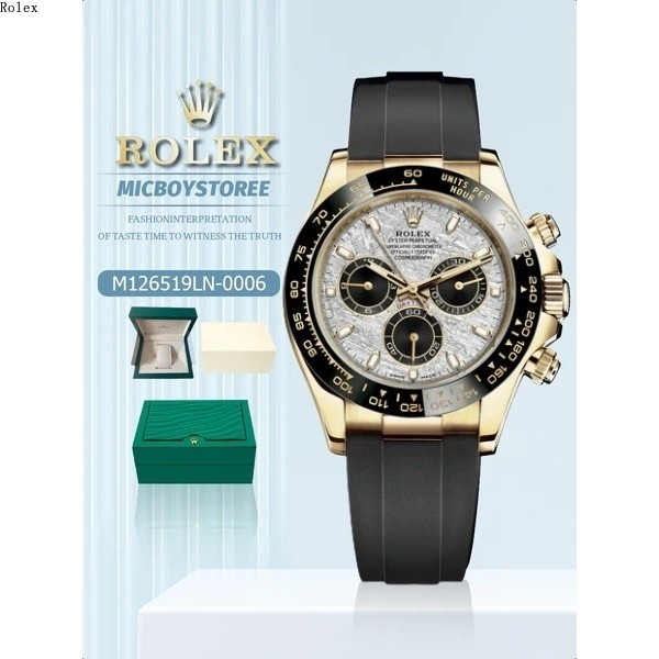 [100% Original] Rolex Watch Cosmograph Daytona Series M116518ln-0076 Scratch-resistant Sapphire Mirr