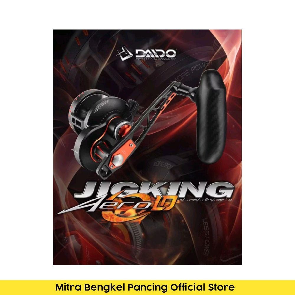 Reel Daido Jigking Aero LD 200 - 300 Reel Pancing Original