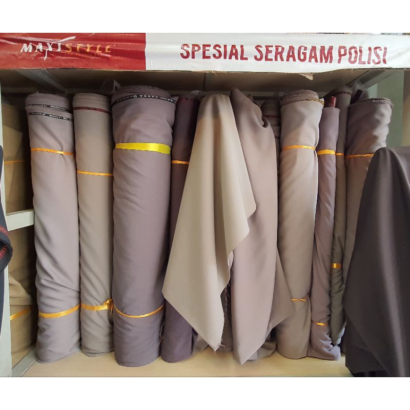 KAIN MAXIMOTION BAHAN SERAGAM POLISI POLRI PDH PDL PDL SUS POLRI KAIN MAXIMOTION BY MAXISTYLE