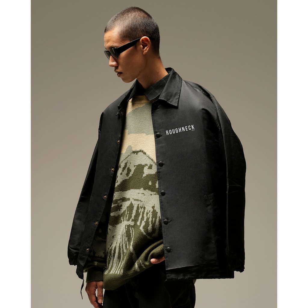 Roughneck CJ025 Black Social Hazards Coach Jacket