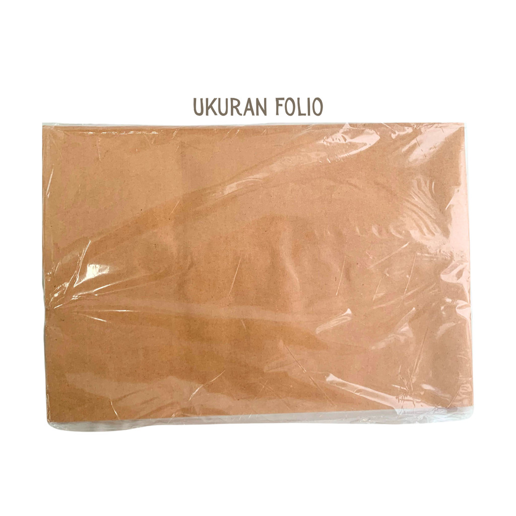 Amplop / Map Coklat Ukuran Folio Non-Seal Gand