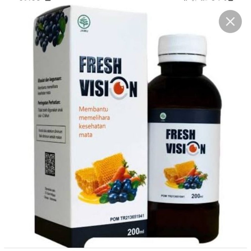 madu fresh vision original/madu vitamin mata