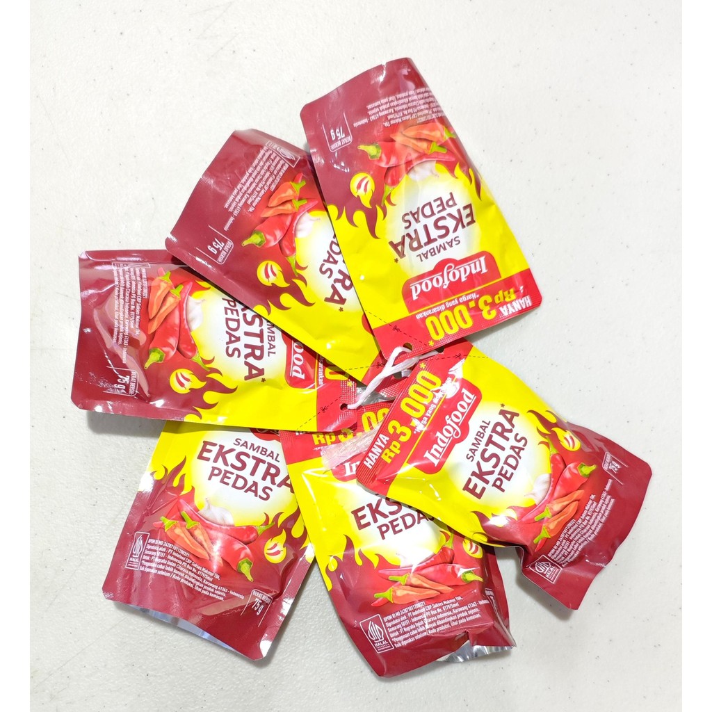 

Indofood Saus Sambal Ekstra Pedas 75 gr BUNDLE