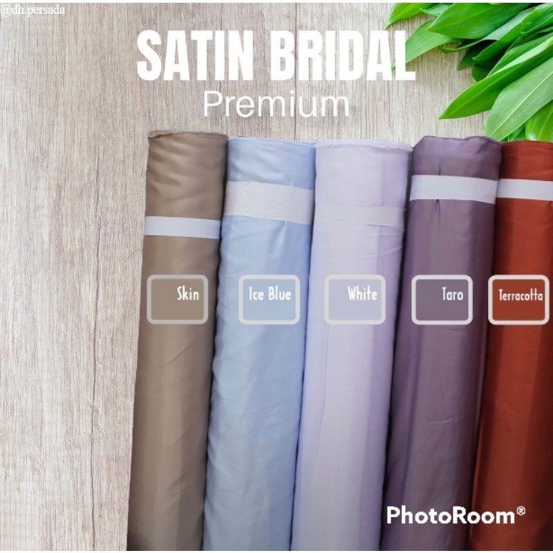 Kain Satin Bridal Premium Kain Furing Dalaman Kebaya