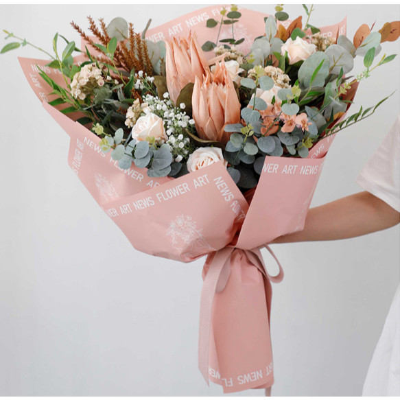 

Kertas Buket Bunga Flower Wrapping Cellophane Paper Kertas Buket Bunga Ecer KB112