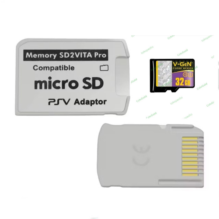 Memory PS vita 128GB Micro SD + Adapter PS vita - SD2vita - Sandisk 32GB