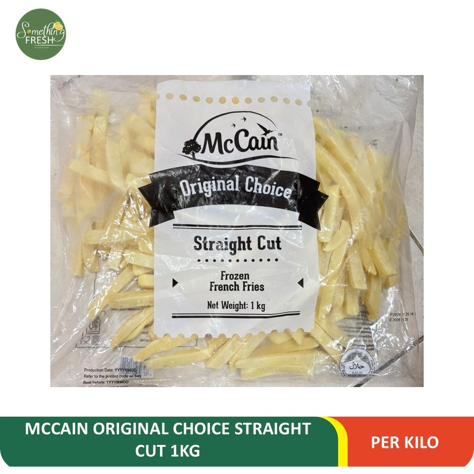 

MCCAIN ORIGINAL CHOICE STRAIGHT CUT 1KG PER PACK