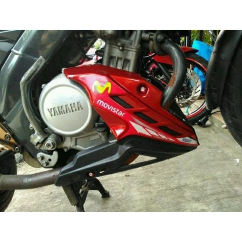 COVER MESIN /TUTUP MESIN VIXION NEW / COVER ENGINE NEW VIXION NVL NVA 2013-3014-2015-2016 COVER ENGI