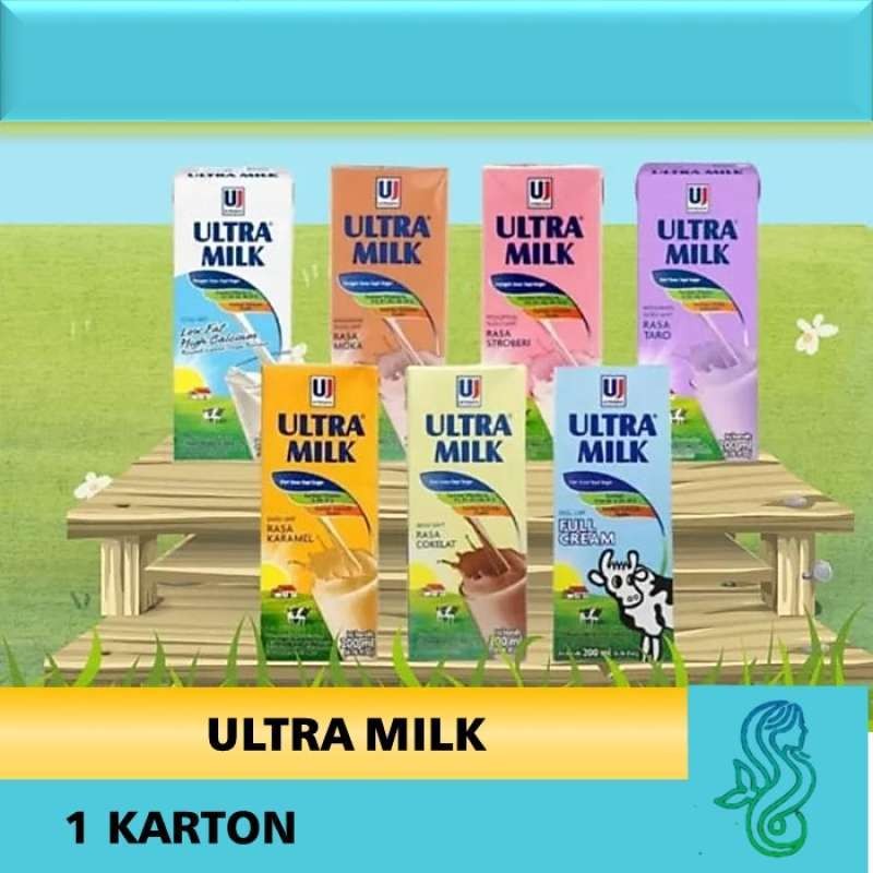 

KARTONAN SUSU ULTRA MILK 125/200/250 ML UHT LOW FAT