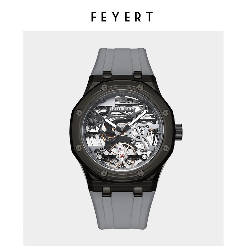 FEYERT Fashion classic skeleton dial luminous men's mechanical watches couples students automatic to