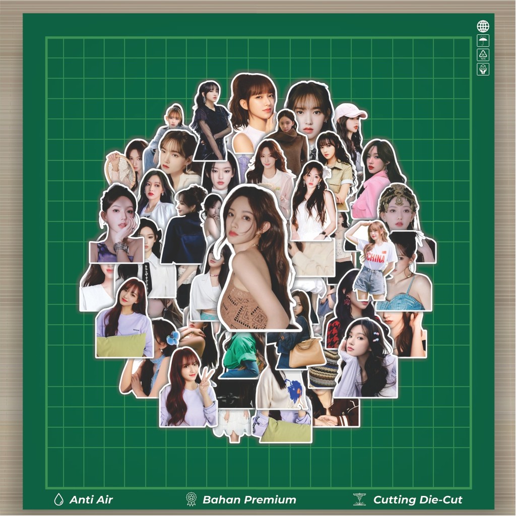 

HOT 50 PCS STIKER Stiker Penyanyi Cheng Xiao Stiker Fashion Cars Decal Dingin Kartu Album Custom Vinyl Anti Air- Sticker Aesthetic Buku Journal Koper Casing HP Tablet Laptop Helm Motor Botol Minum