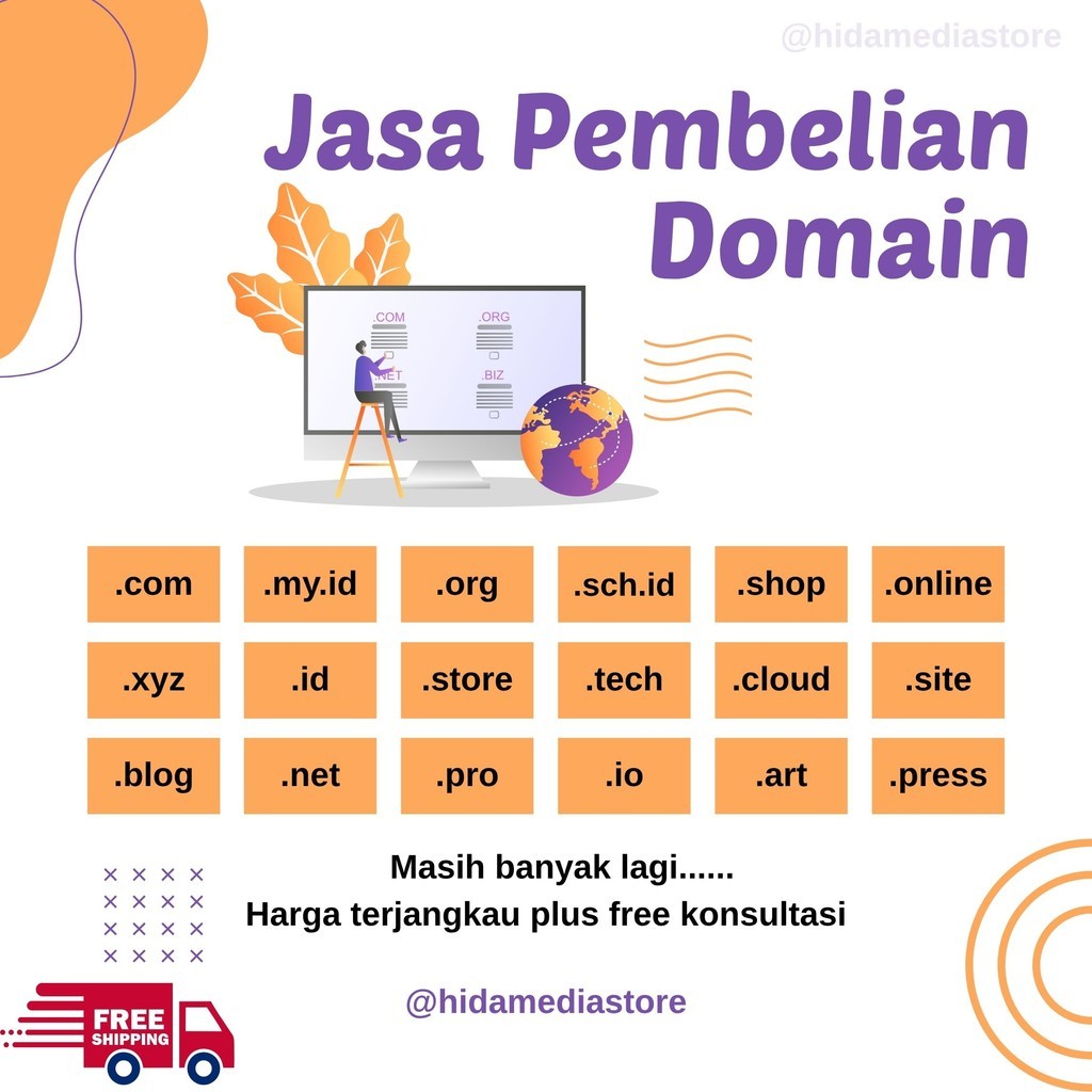 Promo Domain 1 tahun Full Akses dan Resmi Pandi | Promo Domain