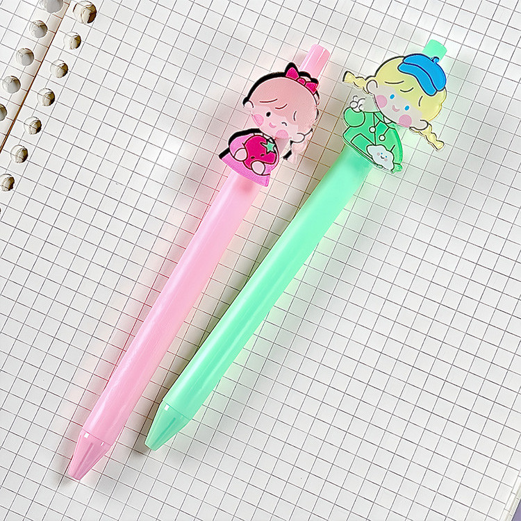 

VIRAL!! PULPEN GEL BONEKA KARTUN LUCU WARNA PASTEL YANG IMUT ISI 4 PCS TINTA HITAM 0,5 MM