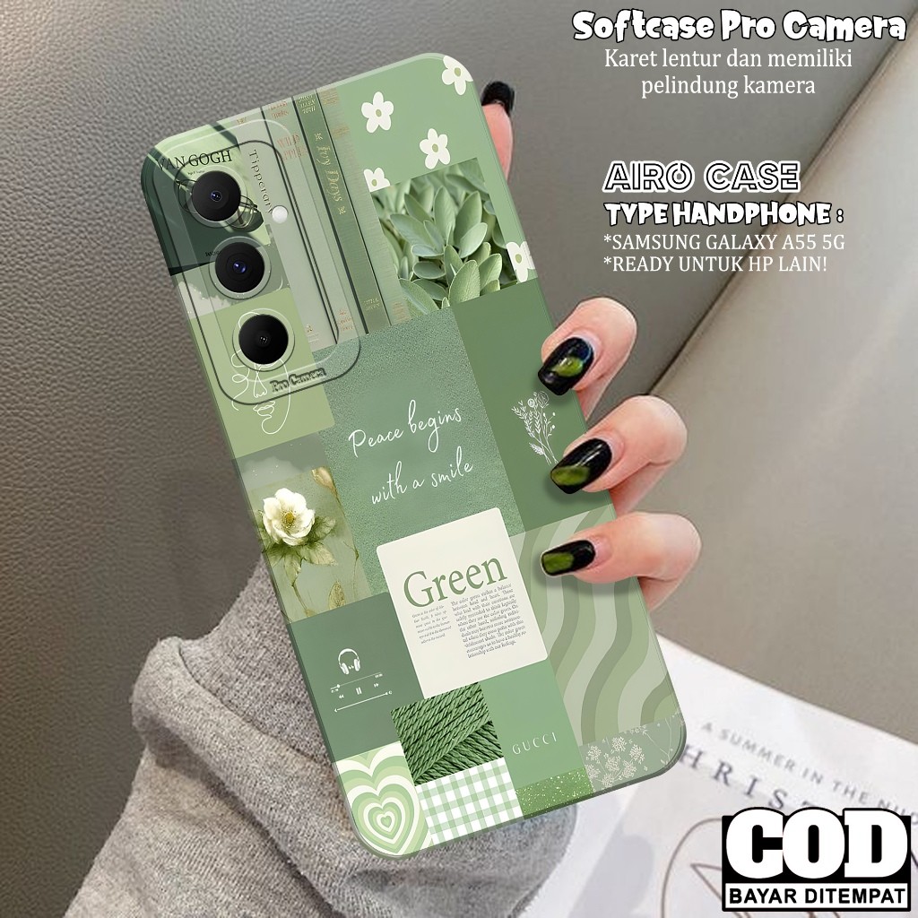 Softcase Samsung Galaxy A55 5G - Case Samsung Galaxy A55 5G - Casing Samsung Galaxy A55 5G -  Kesing