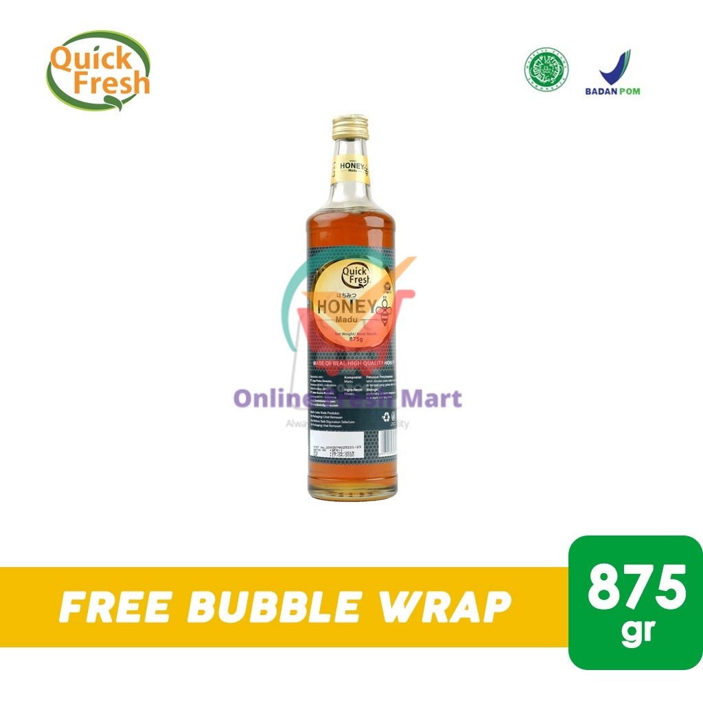 

Quick Fresh Honey / Madu Murni Asli (Botol 875gr) - Online Fresh Mart Denpasar