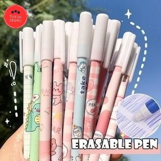 

Alat Tulis Pulpen Bisa Hapus polpen Bolpoin Pena Gel Erasable Erase Magic Pen Motif Karakter Lucu Tinta Hitam 0.5mm pul pen