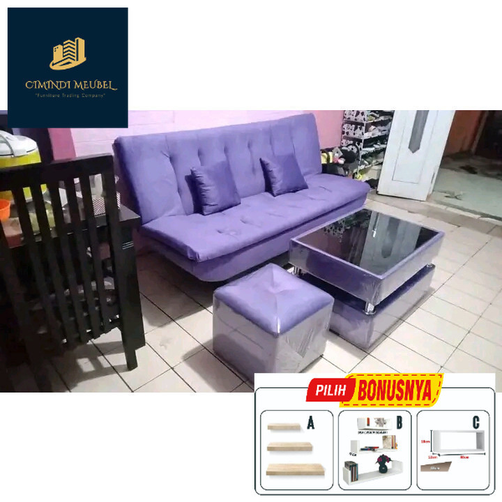 Sofa Lipat sofa santay sofa minimalis modern sofabed murah harga pabrik