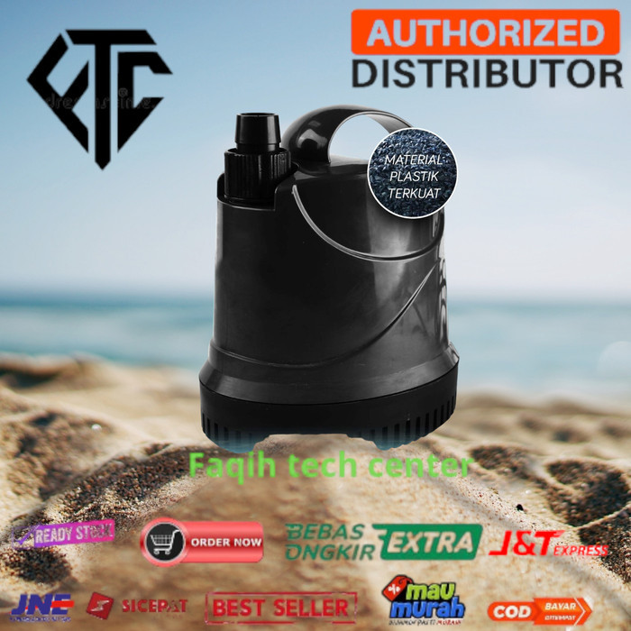 

pompa celup kolam ikan Waterplus SS-F 2500
