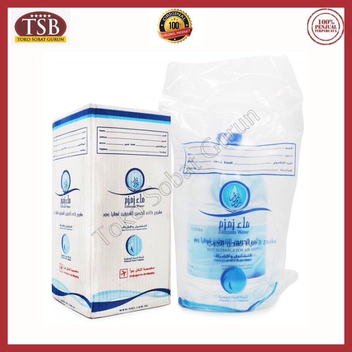 

Air Zam Zam 5 Liter Asli Original Zamzam 5 ltr