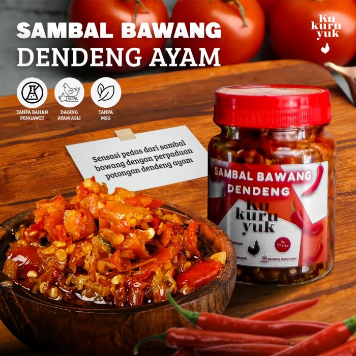 

✨TERLARIS -Sambal Bawang Dendeng - 150gr