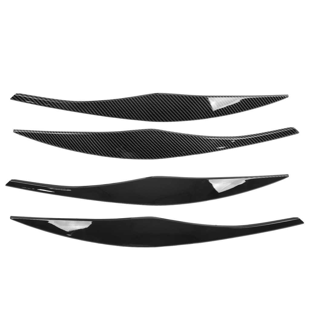 Front Headlight Eyebrow Decoration Sticker Front Headlight Eyebrow Cover For BMW 3 Series E90 E91 Se