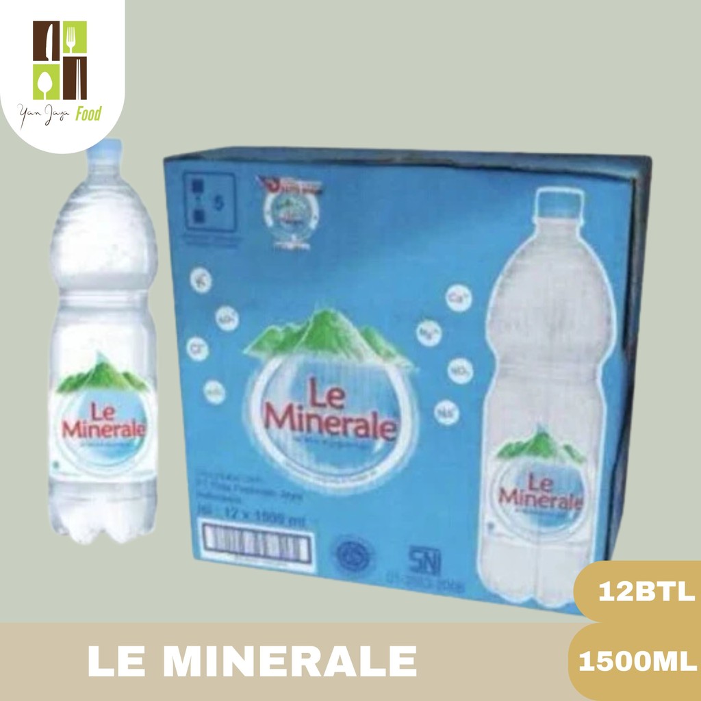 

Le Minerale Water / Air Minum / Air Mineral / 1500ML / 1CRT/12PCS