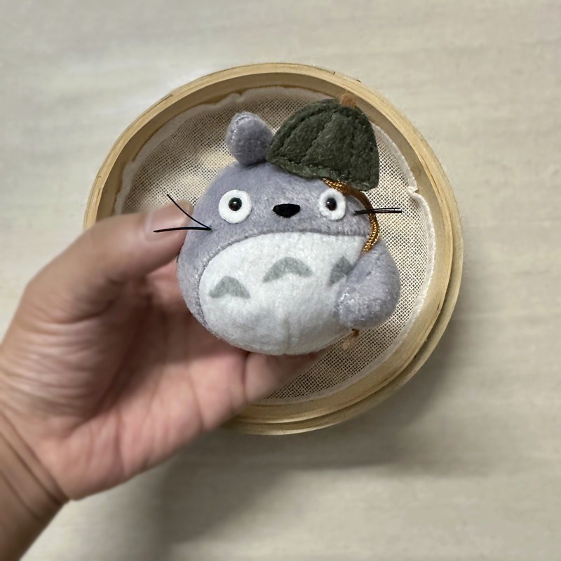 Hayao Miyazaki Totoro Kiki Plush Doll Keychain
