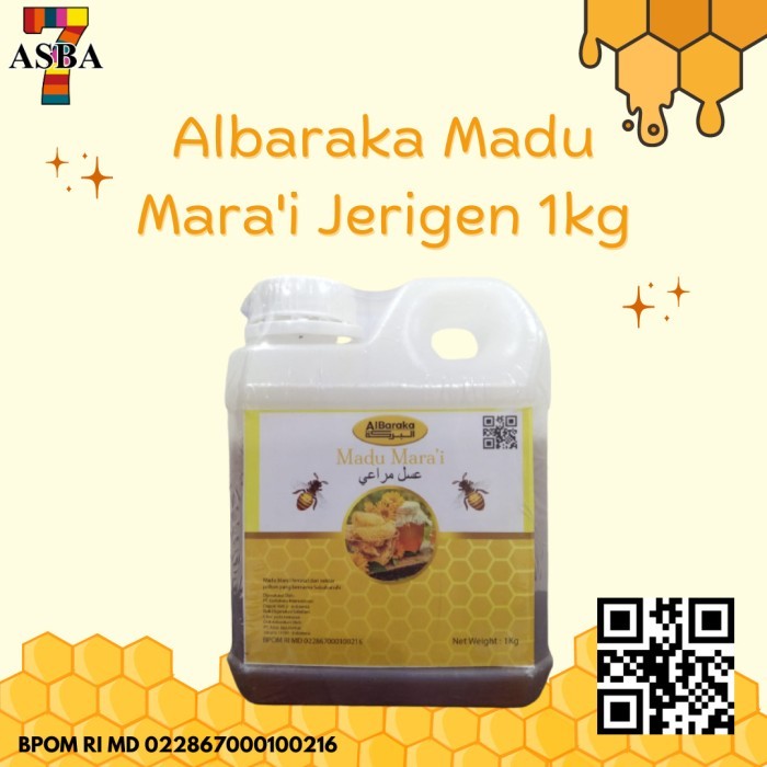 

Madu Yaman Marai Asli 1kg
