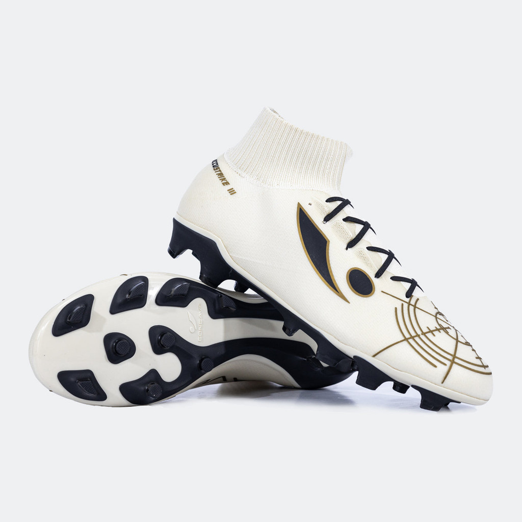 CONCAVE SEPATU BOLA - HALO ACCUSTRIKE PRECISION FG - WINTER WHITE/GOLD