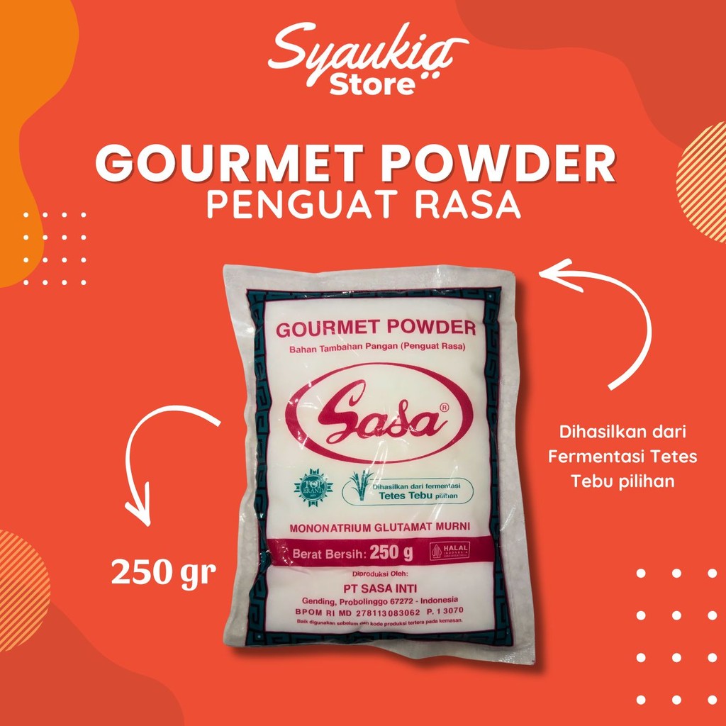 

Sasa MSG 250 Gr Penyedap Rasa Micin Syaukia Store