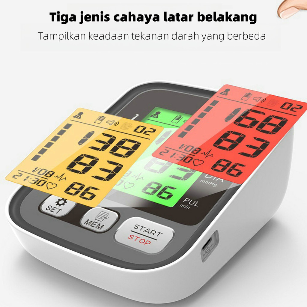 TaffOmicron Tensimeter Digital Pengukur Tekanan Darah Akurasi Tinggi - BW-3205 X SERENITY