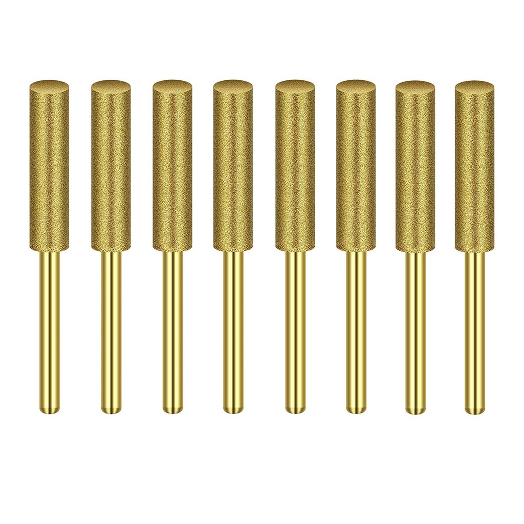 

8Pcs High Hardness Diamond Chainsaw Sharpener-Stone File,Diamond Sharpening Wheels Chainsaw File(3/16 Inch, 4.8mm)