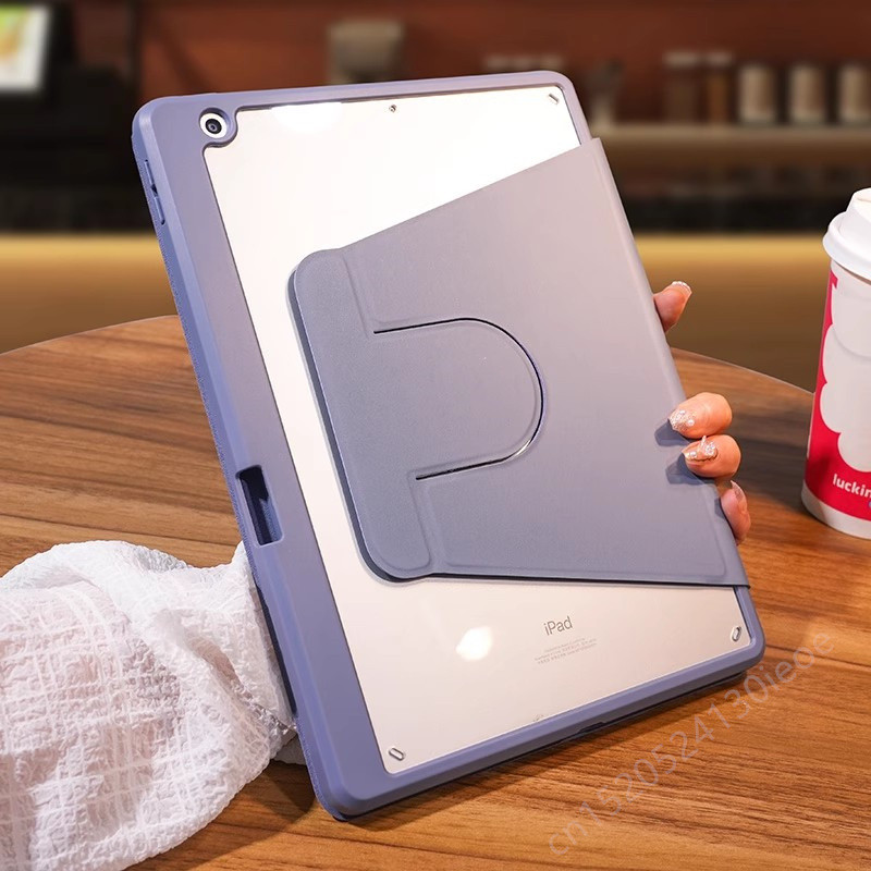 

For iPad 10.2 7th 8th 9th Case iPad 10th Generation Rotation Cover for iPad Pro 12.9" 13" Air 11" 2024 2 3 4 5 9.7 5th 6th Funda