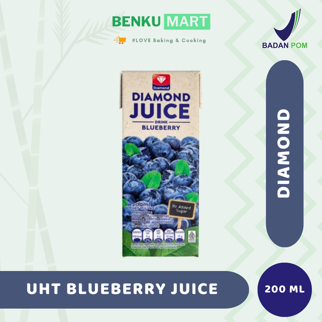 

Diamond Juice UHT Blueberry Unsweet (200 ml)