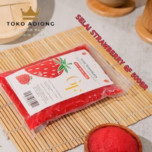 

SELAI RASA BUAH STRAWBERRY GF 500 GR