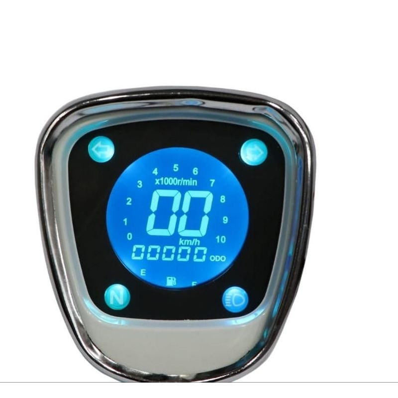 Spedo C70 Digital Speedometer Kilometer Honda C70 Digital Odometer Olong