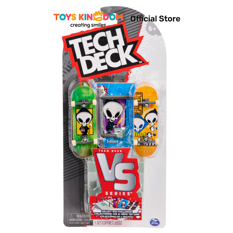 Toys Kingdom Tech Deck Set Finger Board Versus 6061574 13897 Random Fingerboard Skateboard Jari Mini