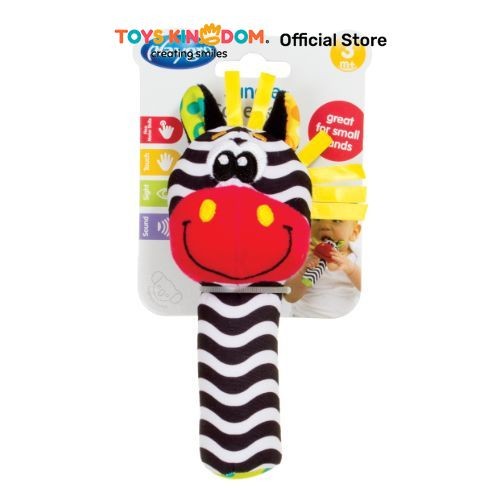 Toys Kingdom Playgro Kerincingan Jungle Squeaker Zebra 107657