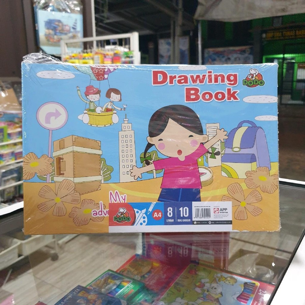 

1 pcs Buku Gambar Drawing A4 Dodo Merk Motif Campur