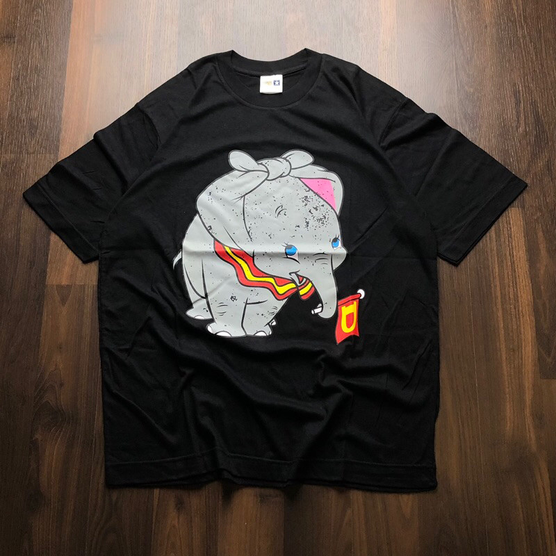 KAOS ZARA - BLUE ELEPHANT HITAM FULLTAG PREMIUM MIRROR 1:1 ORIGINAL TSHIRT ZARA OVERSIZE