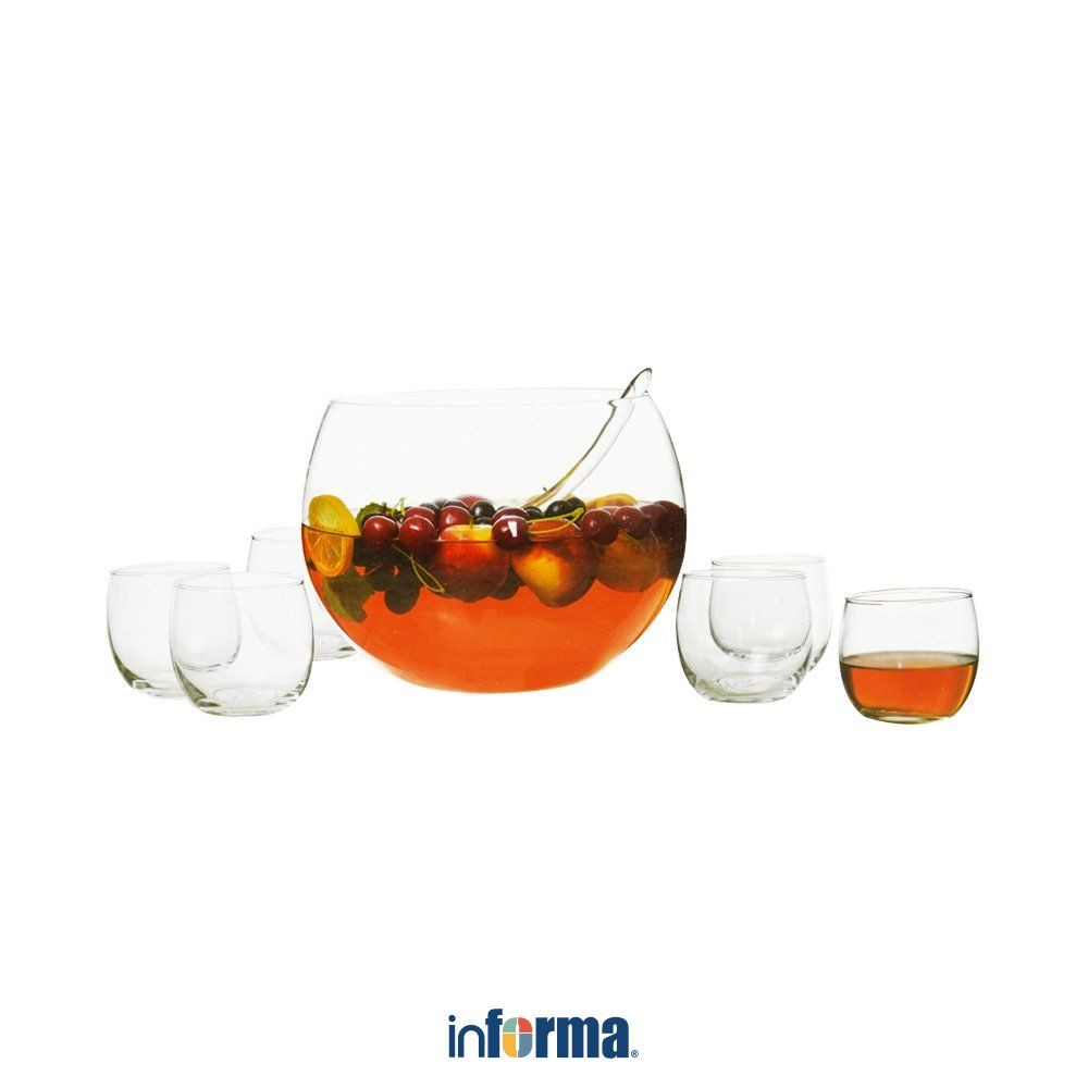 Informa Appetite Set 8 pcs Mangkuk Saji Dengan Sendok Mangkok Makanan Food Grade Wadah Hidangan Serv